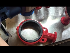 laser marking on the rubber seat