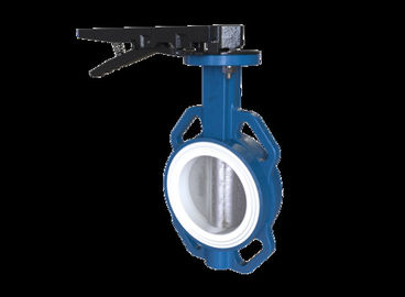 Tipo elevado desempenho da bolacha da válvula de borboleta de Seat cor feita sob encomenda material de PTFE + de FKM