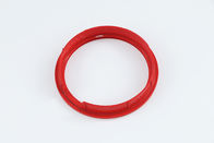 Anéis-O de borracha lisos do fogão de pressão, anéis-O de alta temperatura vermelhos para a válvula de borboleta