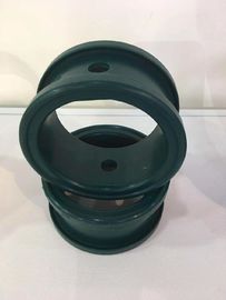 Válvula preta Seat da borboleta do silicone da cor, desempenho de borracha de Seat de válvula bom