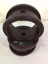 Válvula preta Seat da borboleta do silicone da cor, desempenho de borracha de Seat de válvula bom